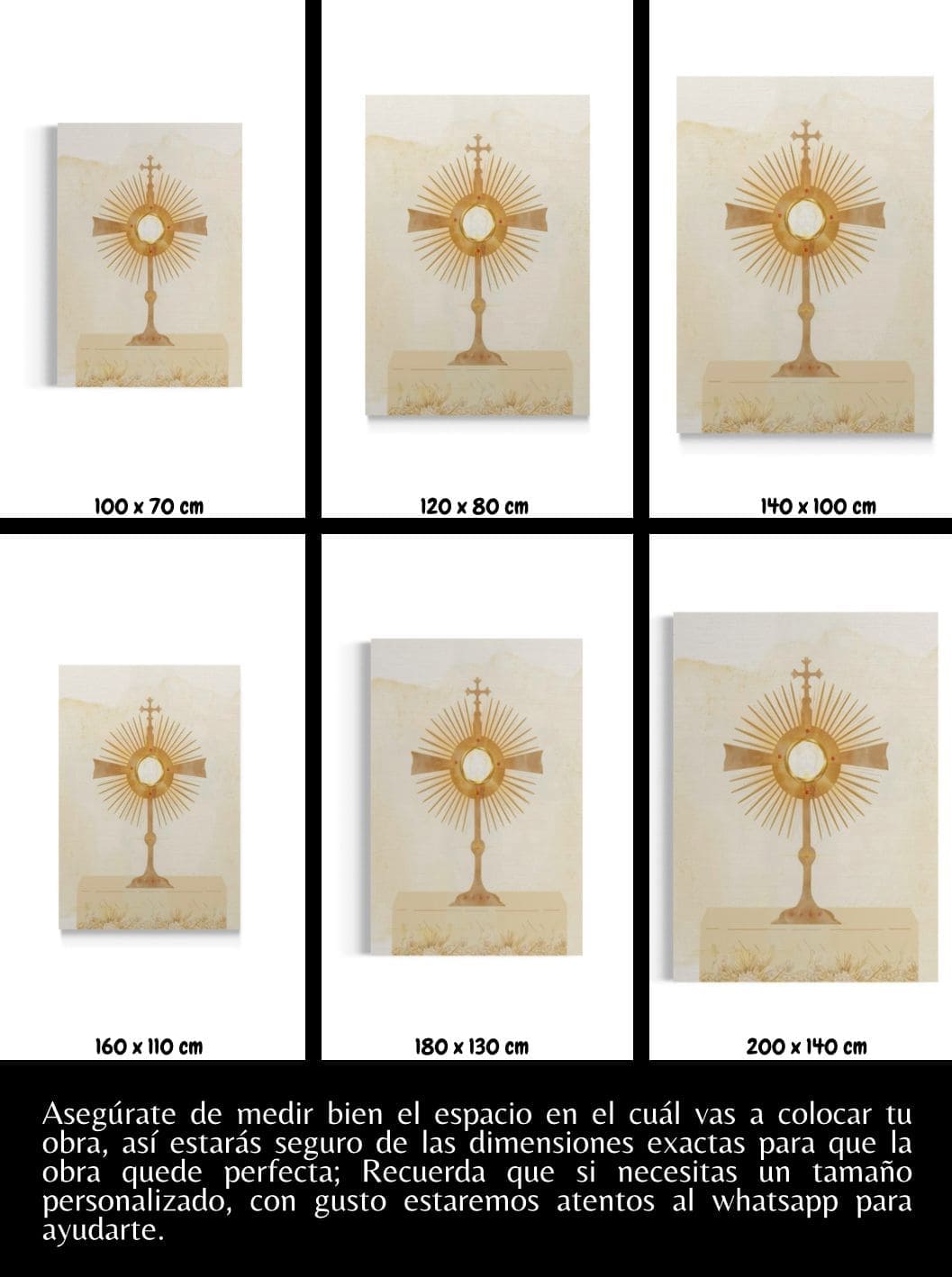 Cuadro Sacro: SANTÍSIMO 4