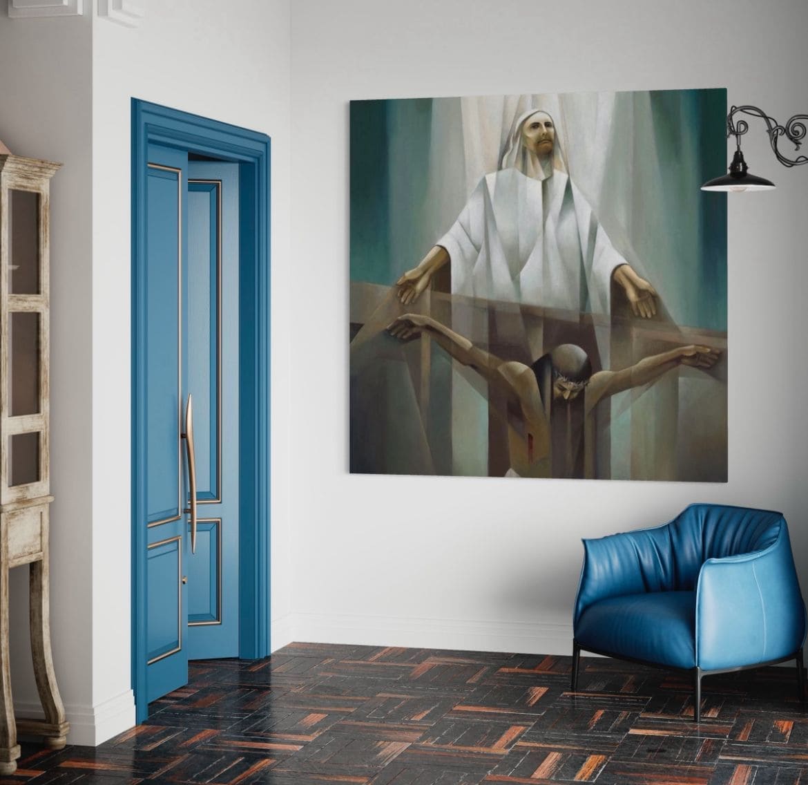 Cuadro Sacro: DIOS VIVIENTE 1