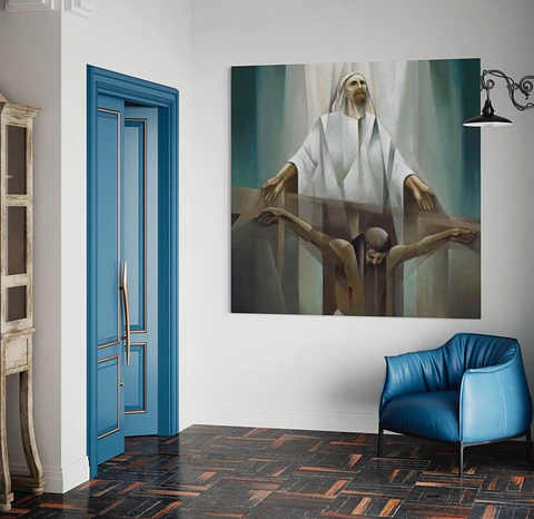 Cuadro Sacro: DIOS VIVIENTE