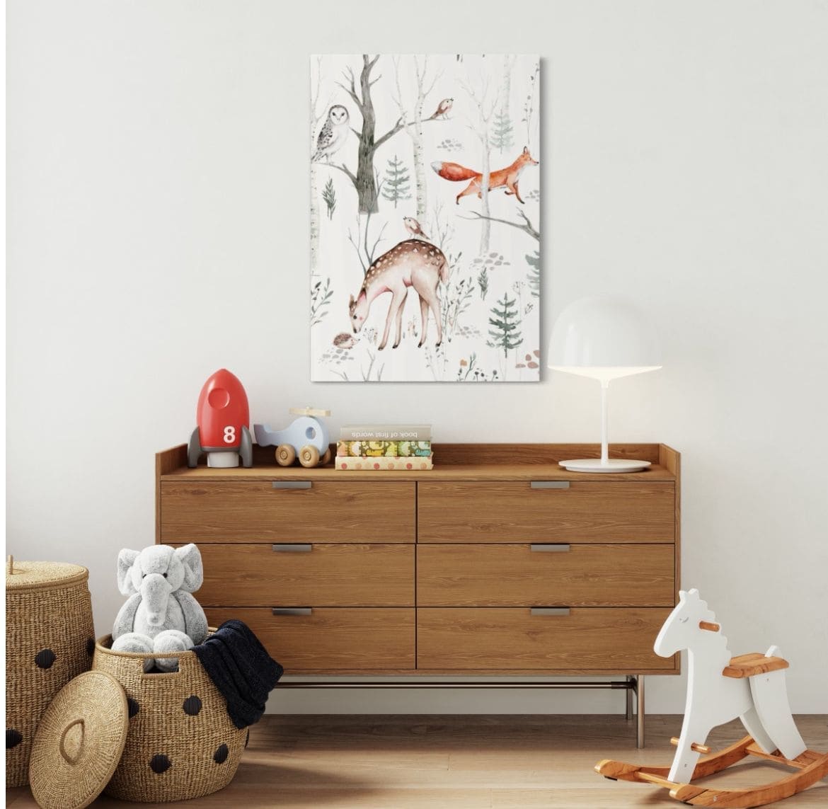 Cuadro Infantil: BOSQUE 2
