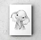 Cuadro Infantil: ELEFANTE - Miniatura 1
