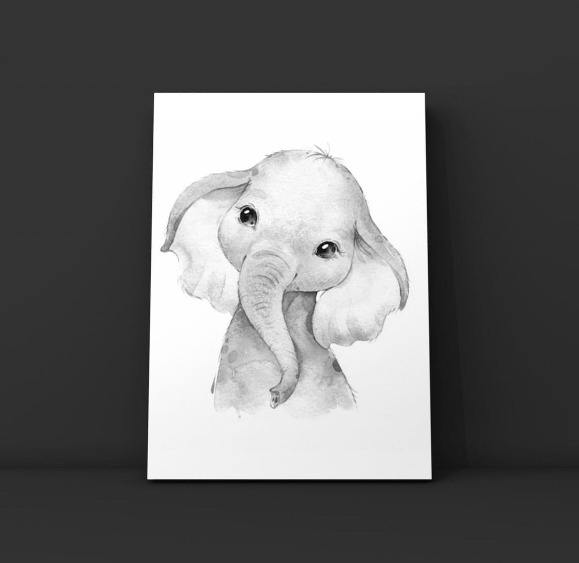 Cuadro Infantil: ELEFANTE 3
