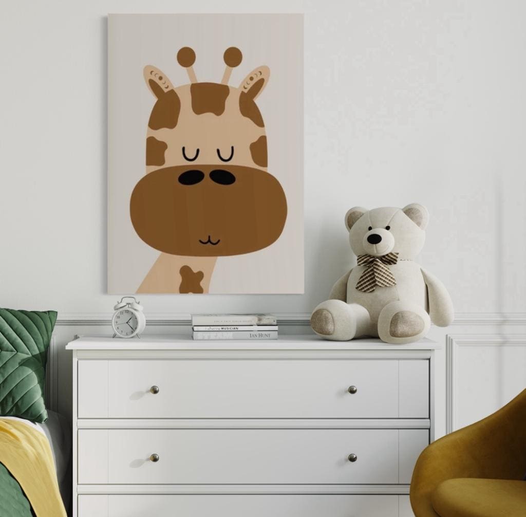 Cuadro Infantil: JIRAFA  4