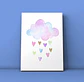 Cuadro Infantil: LLUVIA DE CORAZONES - Miniatura 2