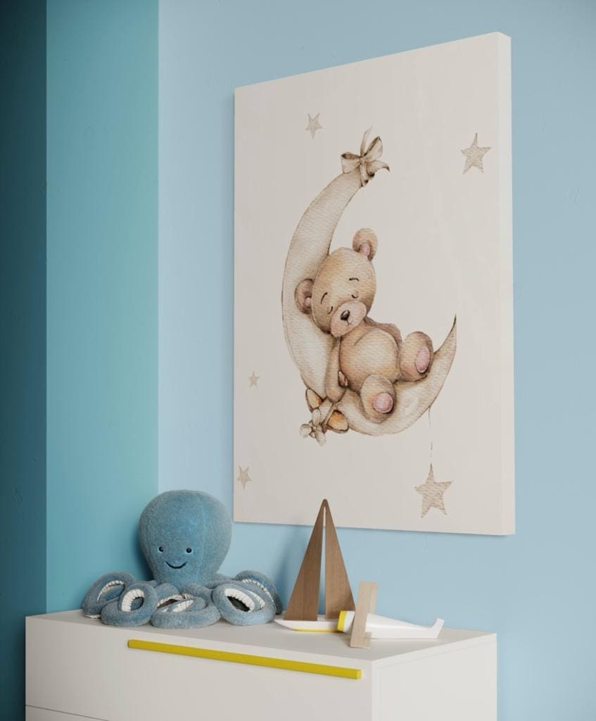 Cuadro Infantil: OSO Y LUNA 4