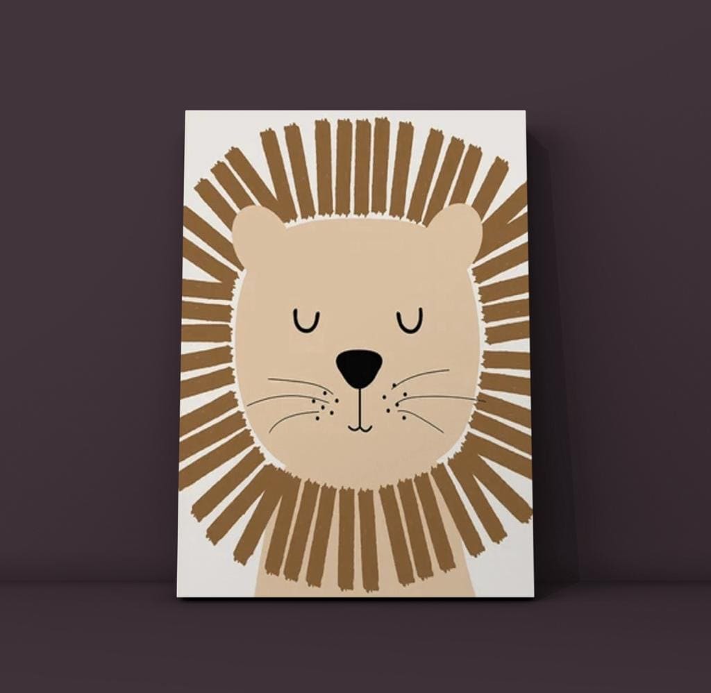 Cuadro Infantil: LEÓN 3