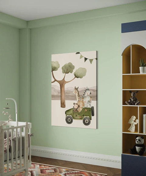 Cuadro Infantil: SAFARI