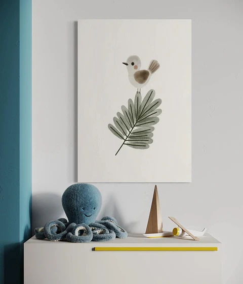 Cuadro Infantil: PAJARO