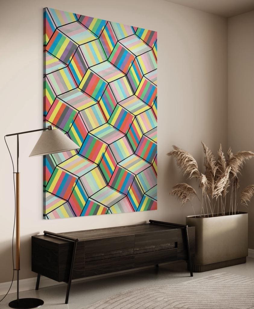 Cuadro Geométrico: COLORES   4