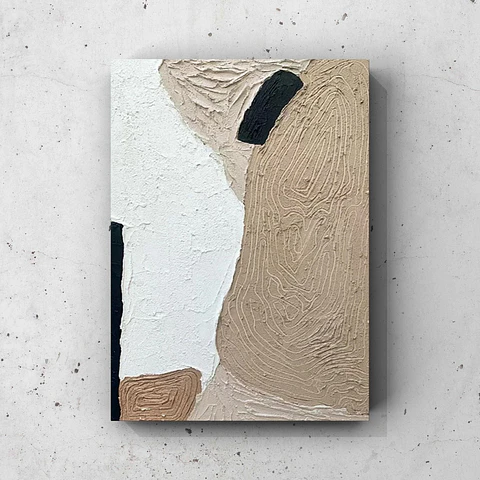 Cuadro Texturizado Minimalista: FRAGMENTOS DE SOL
