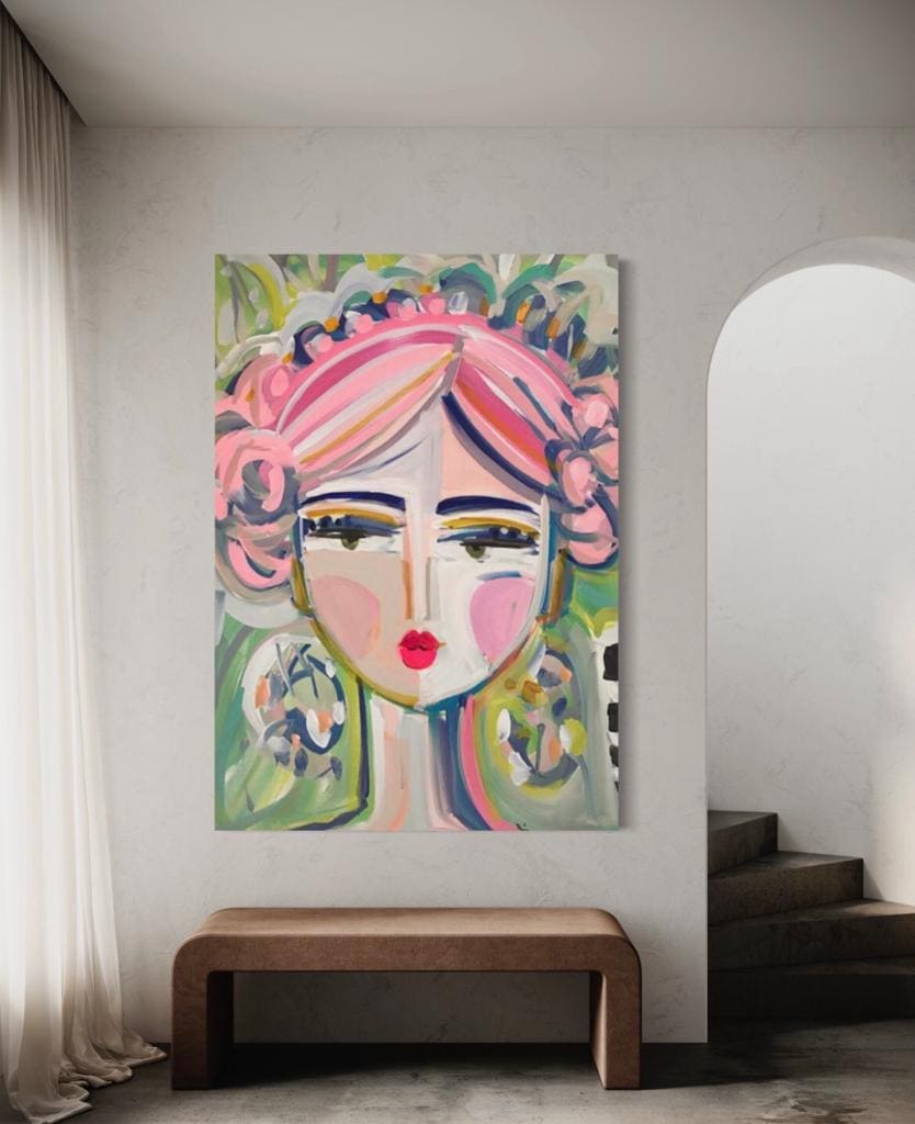 Cuadro Figura Humana: MUJER MODERNA 2