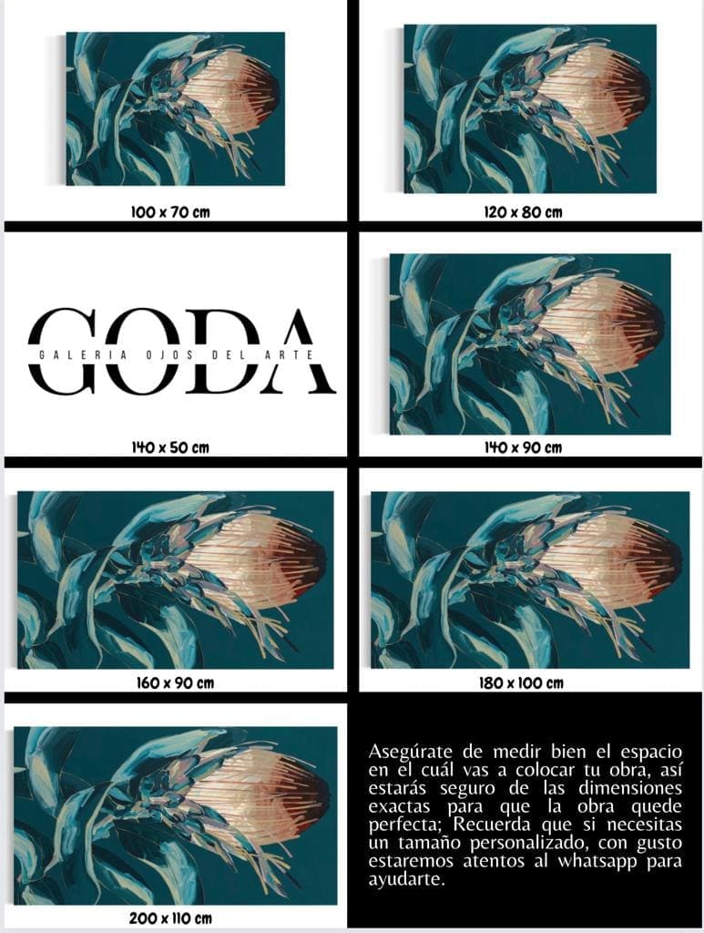 Cuadro Botánica: EXÓTICA  5