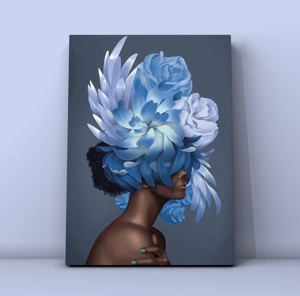 Cuadro Figura Humana: MUJER AZUL 3