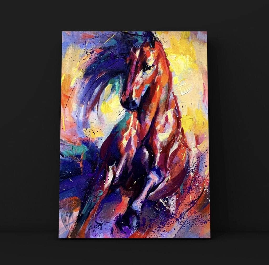 Cuadro Animales: CABALLO VELOZ  3