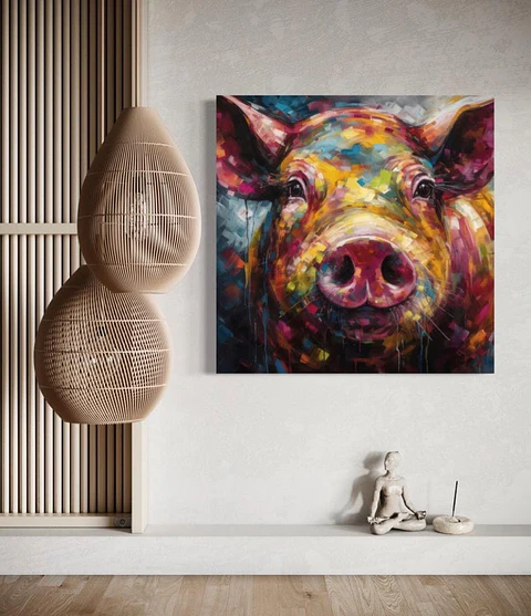 Cuadro Animales: CERDO