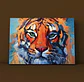 Cuadro Animales: MIRADA DE TIGRE  - Miniatura 3