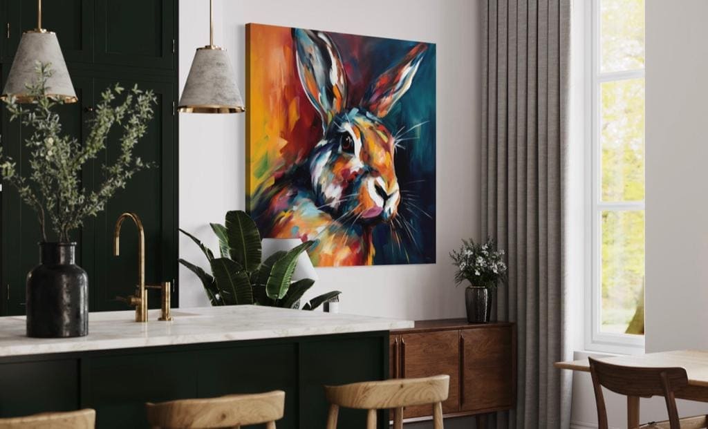 Cuadro Animales: CONEJO 4