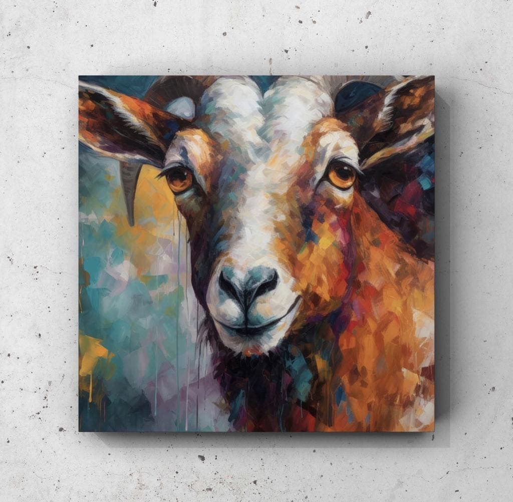 Cuadro de Animales: CHIVO 1