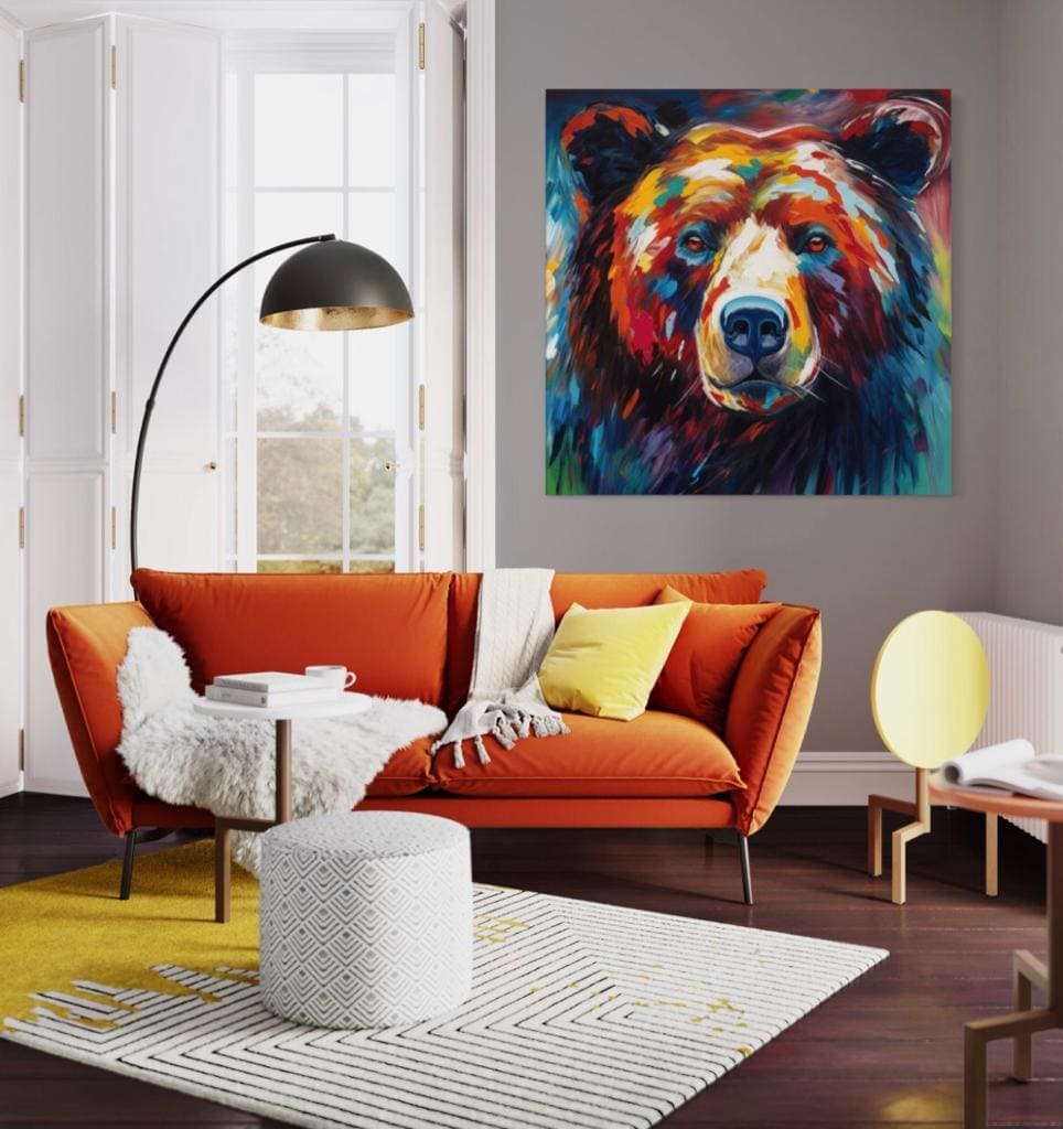 Cuadro de Animales: OSO  4