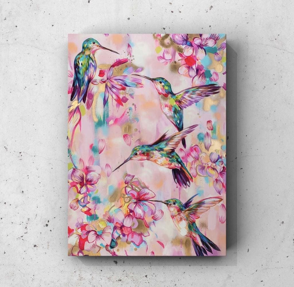 Cuadro Animales: FANTASÍA COLIBRÍ  1