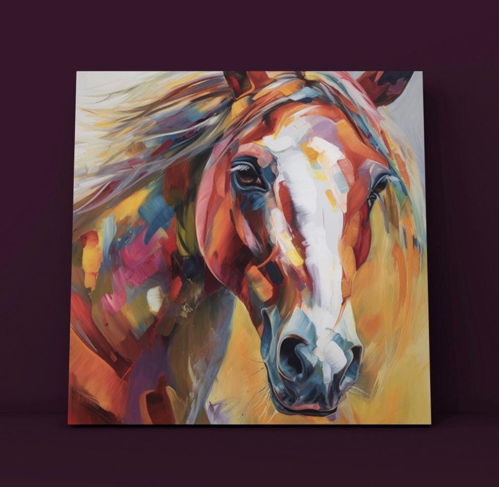 Cuadro Animales: MIRADA DE CABALLO  3