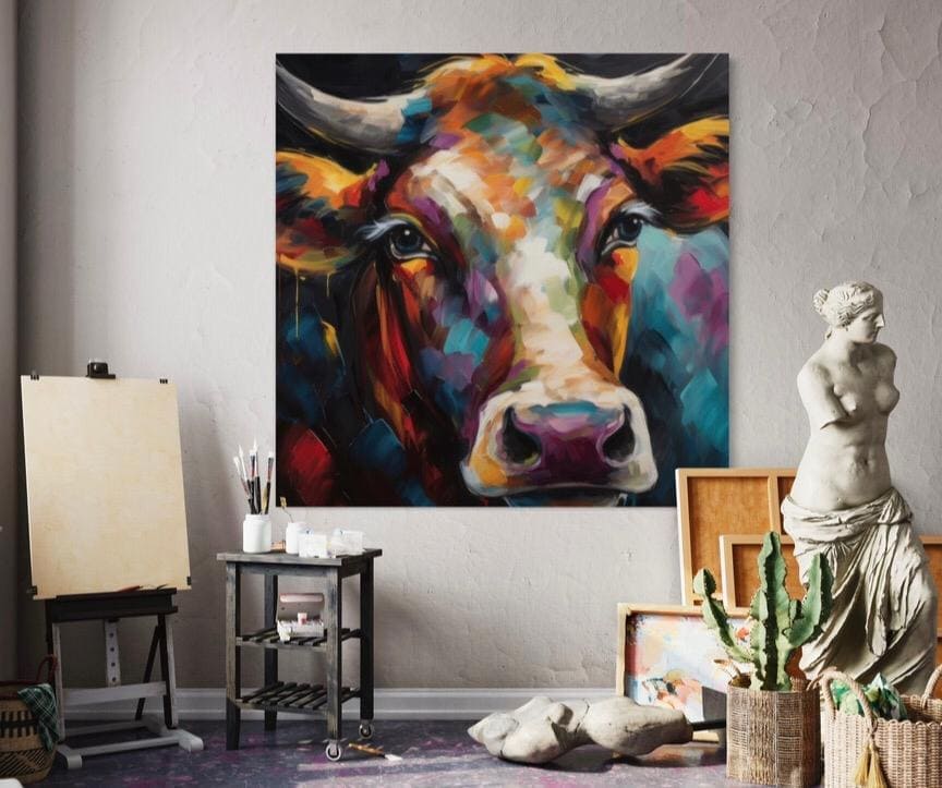 Cuadro Animales: VACA 2