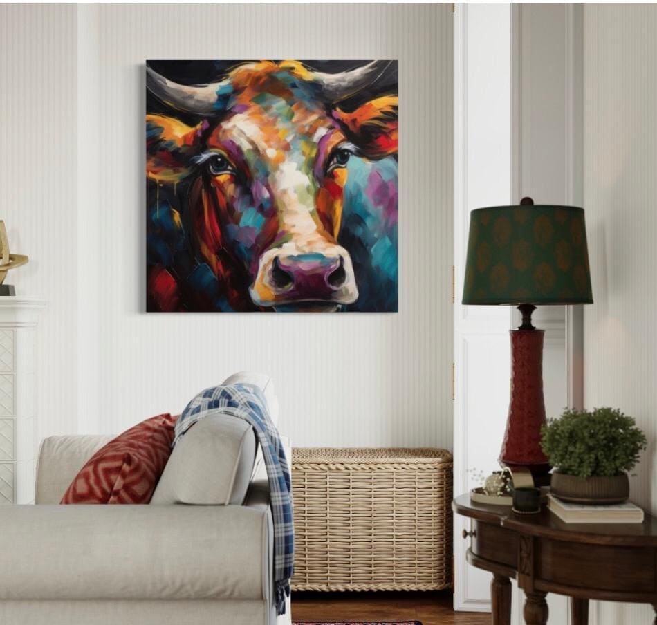 Cuadro Animales: VACA 4