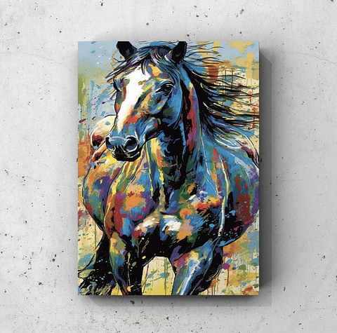 Cuadro Animales: CABALLO Y PUREZA 
