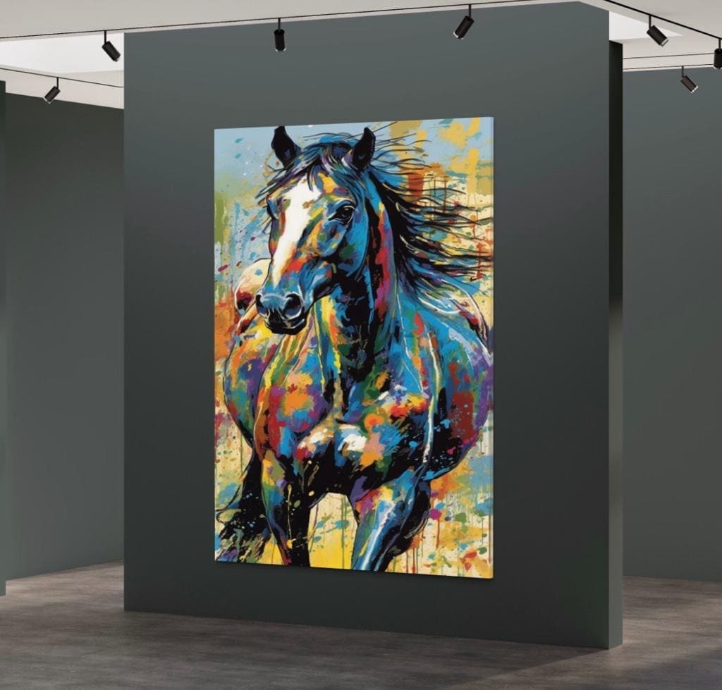 Cuadro Animales: CABALLO Y PUREZA  2