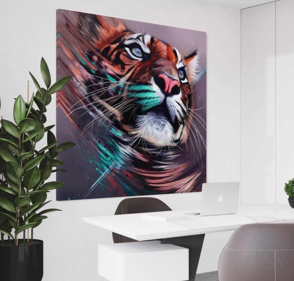 Cuadro Animales: TIGRE FUGAZ  3