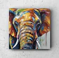 Cuadro Animales: MIRADA DE ELEFANTE  - Miniatura 1