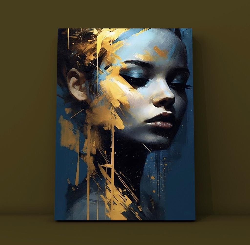 Cuadro Figura Humana: MUJER LUXURY 3