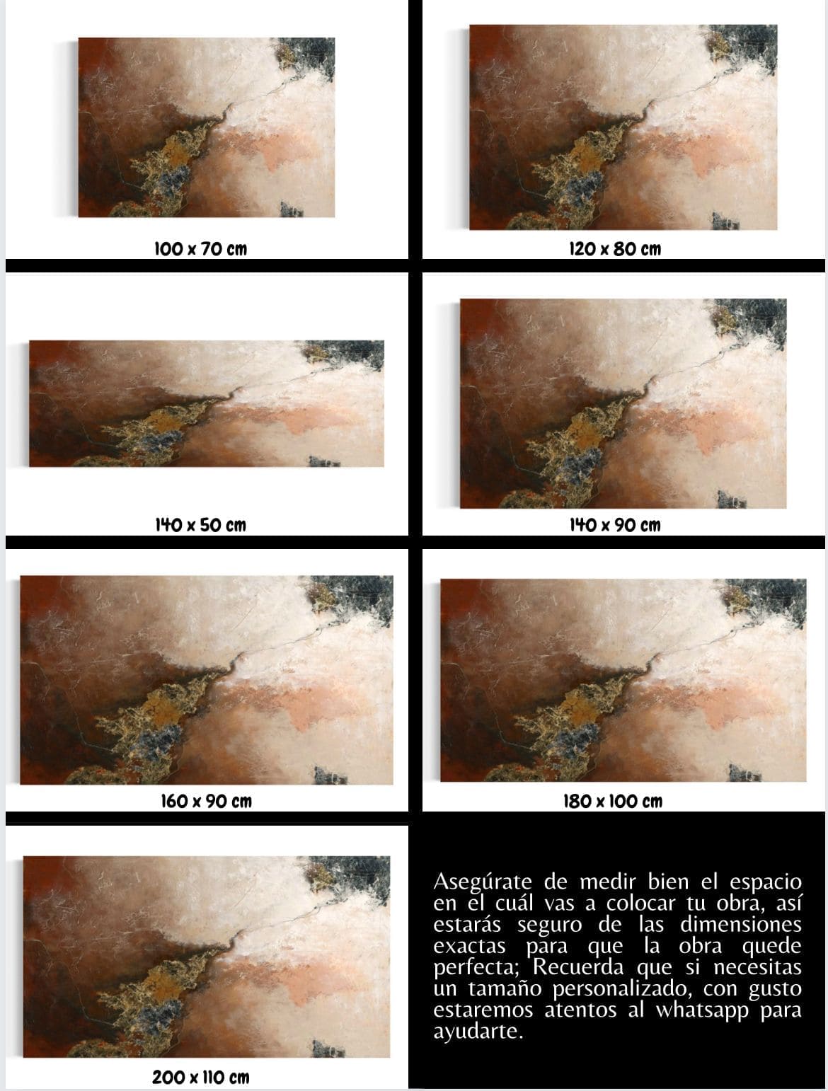Cuadro Abstracto: GRIETAS DE DIOS 5