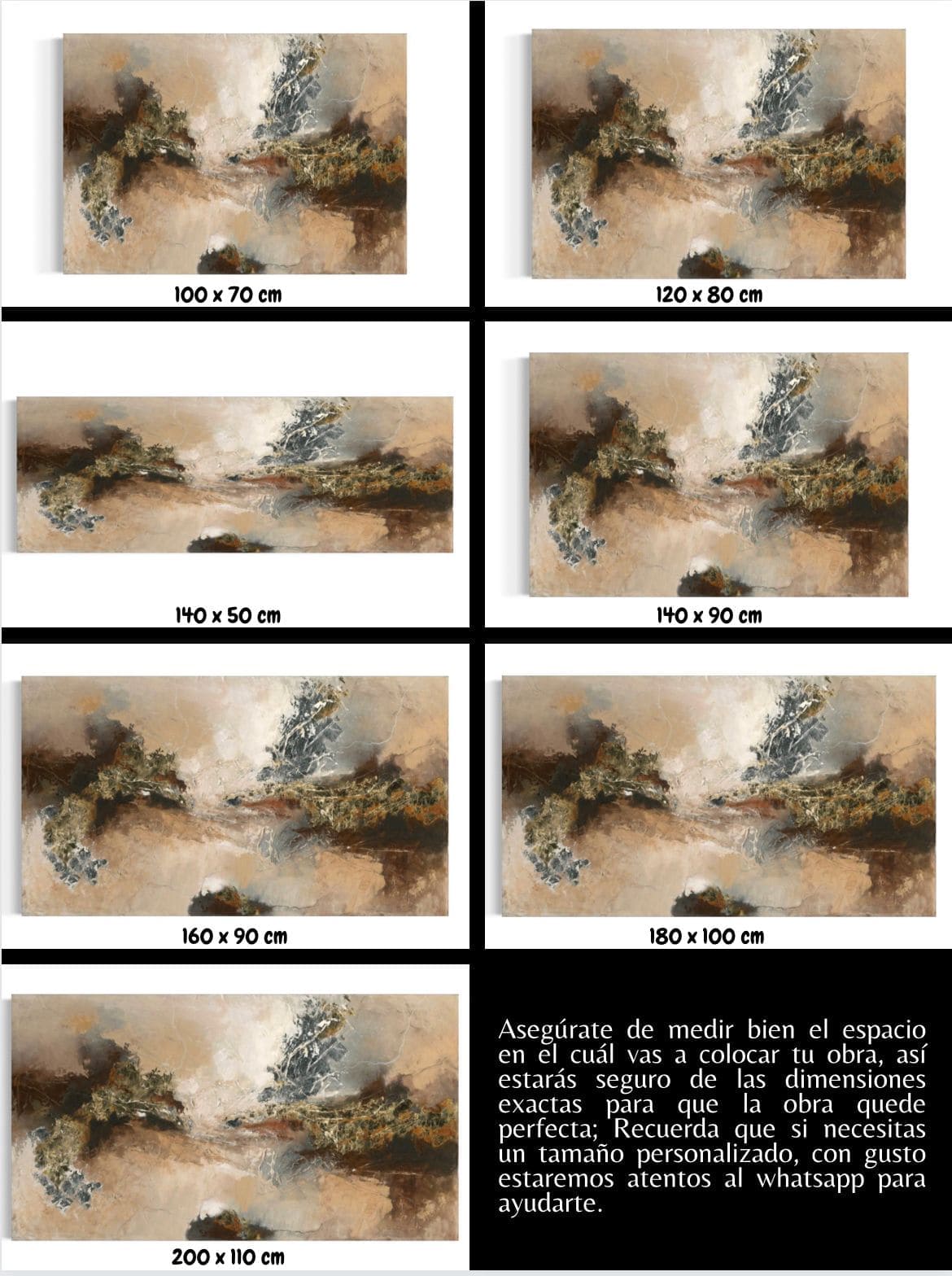 Cuadro Abstracto: RENACIMIENTO 5