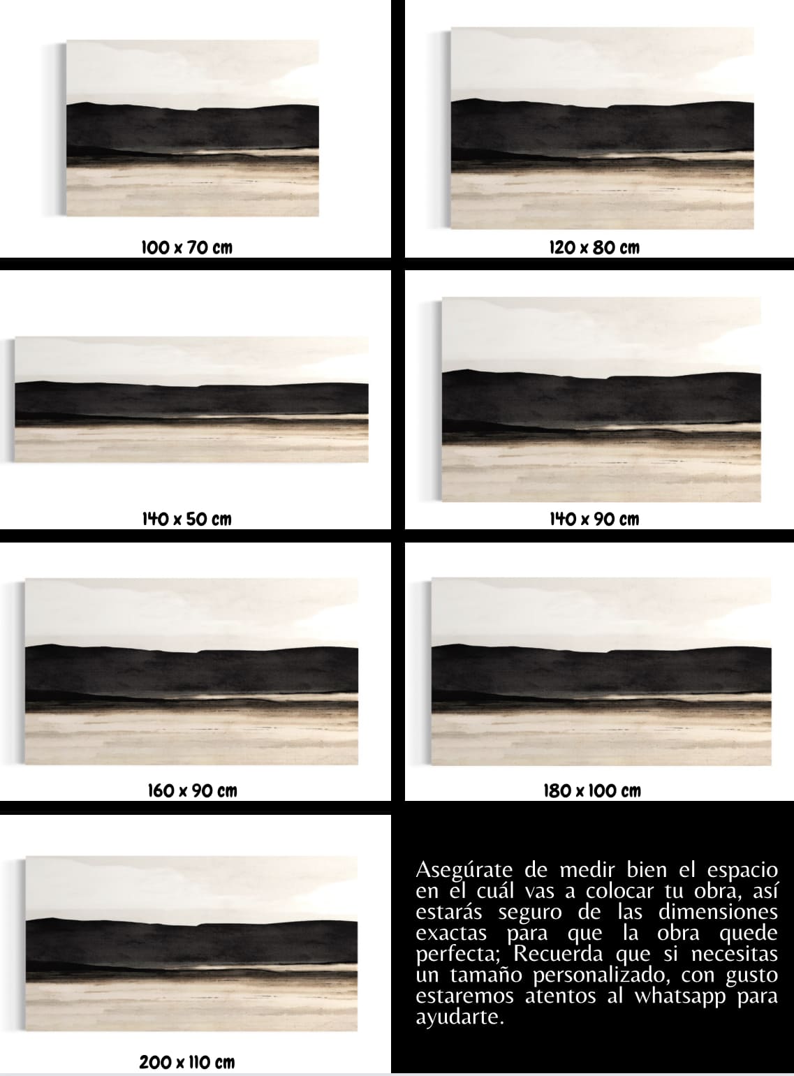 Cuadro Minimalista: DESIERTO 5