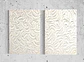 Cuadro Díptico Texturizado Estructural: ONDAS INVISIBLES - Miniatura 1