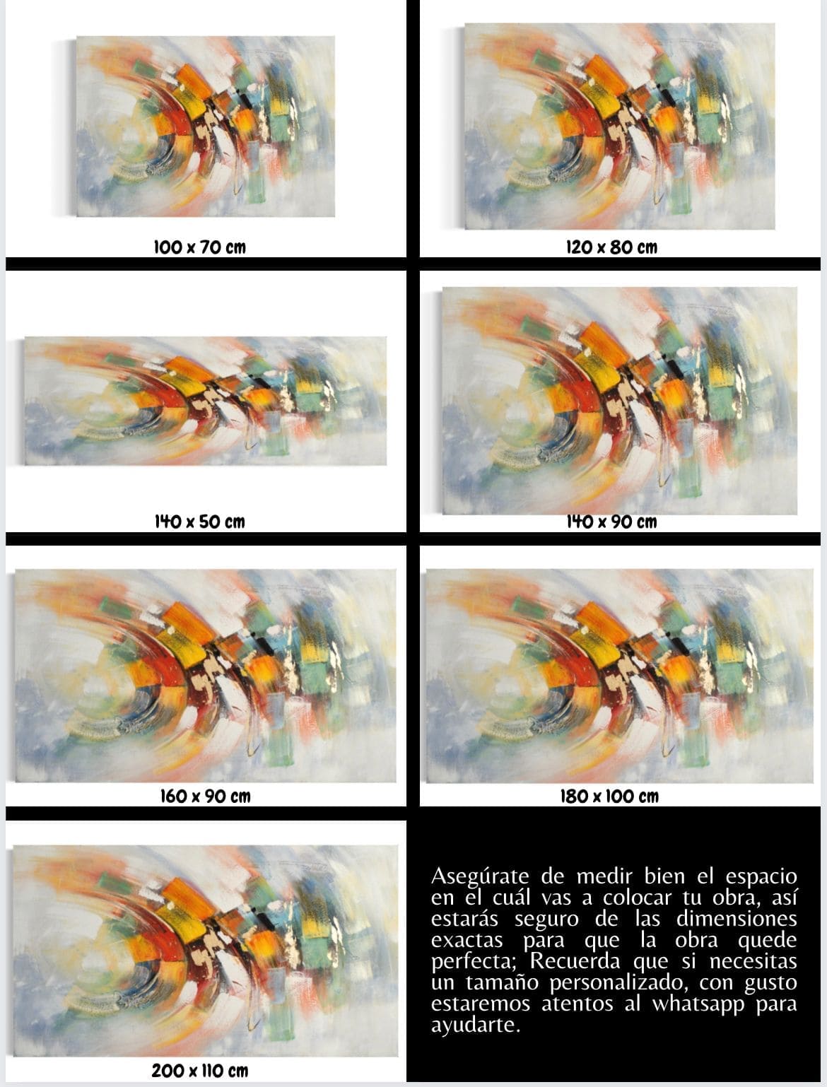 Cuadro Abstracto: MATIZ 5