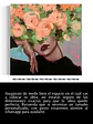 Cuadro Figura Humana: MUJER FLORAL - Miniatura 5