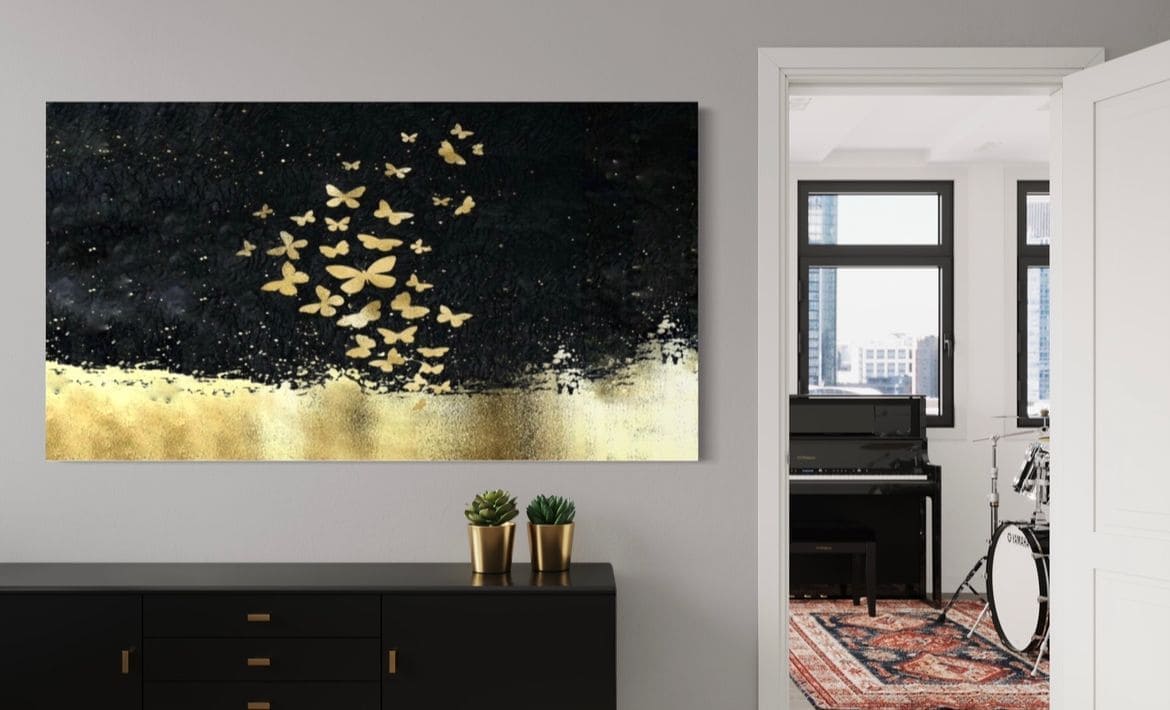 Cuadro Luxury: MARIPOSAS  4