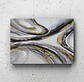 Cuadro Luxury: ONDAS DE PLATA  - Miniatura 1