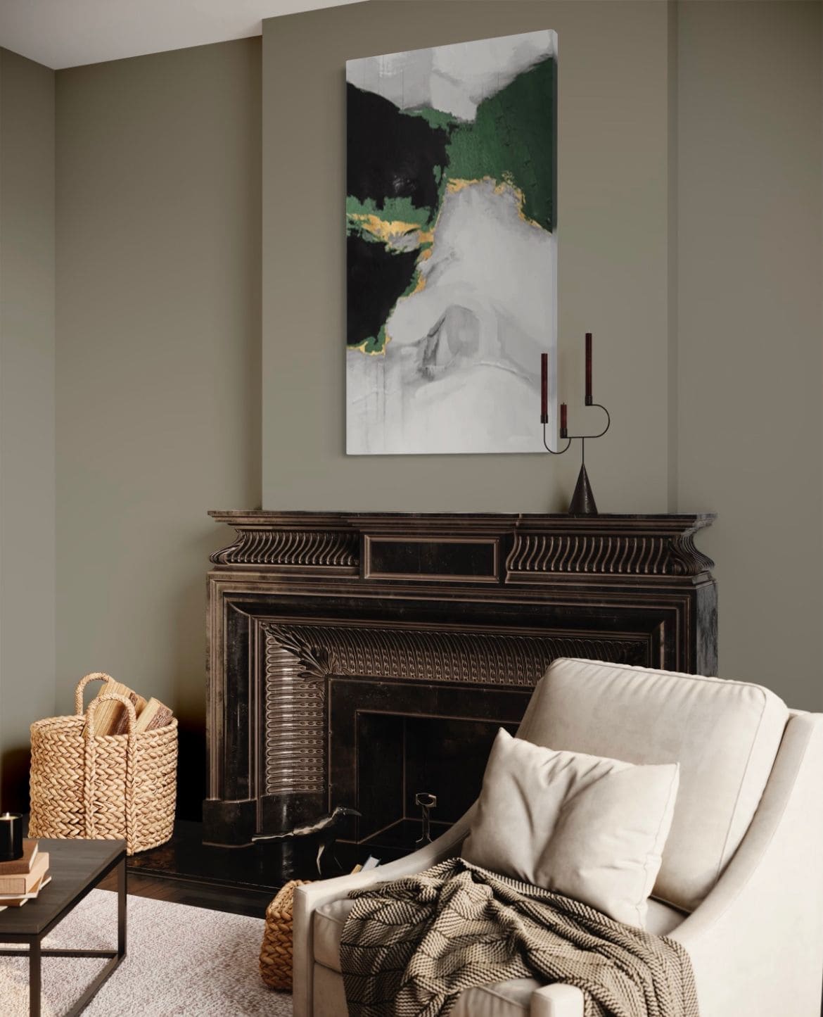 Cuadro Luxury: ENCUENTRO CELESTIAL  3