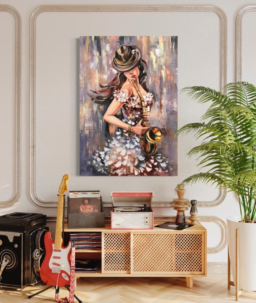 Cuadro Figura Humana: MUJER ARTISTA 4