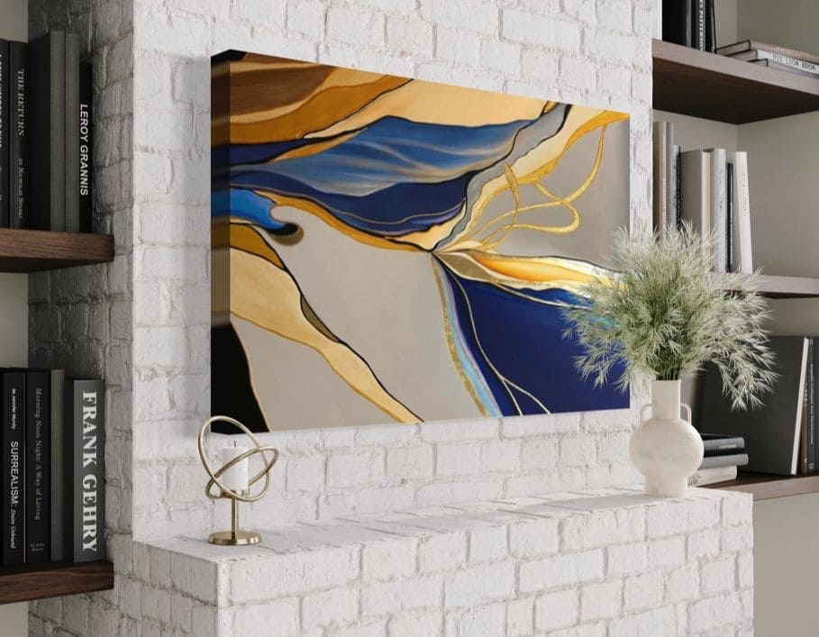 Cuadro Luxury: LUZ Y AGUA 4