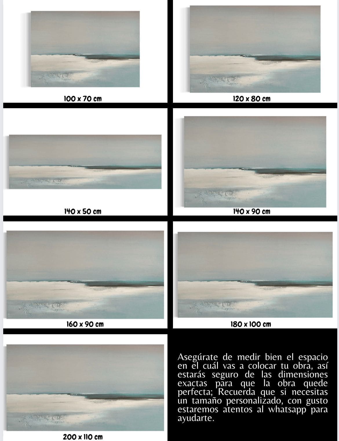Cuadro Minimalista: MAREA 5
