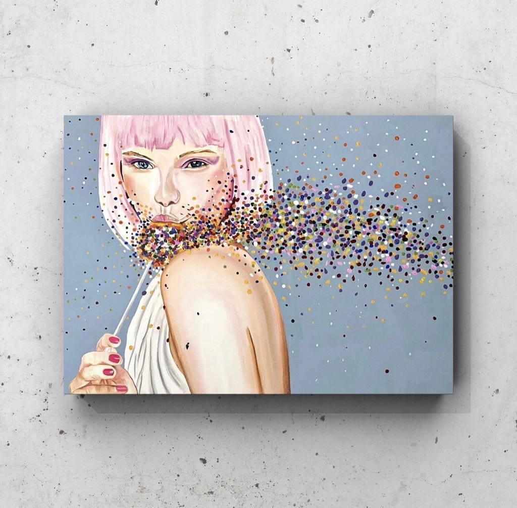 Cuadro Figura Humana: MUJER DULCE 1