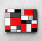 Cuadro Geométrico: EQUILIBRIO ROJO - Miniatura 5