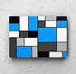 Cuadro Geométrico: EQUILIBRIO AZUL  - Miniatura 1