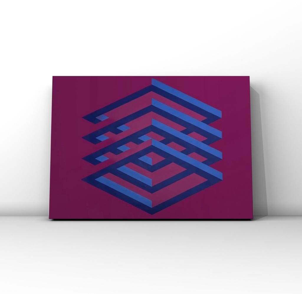 Cuadro Geométrico: CONTRASTE  3