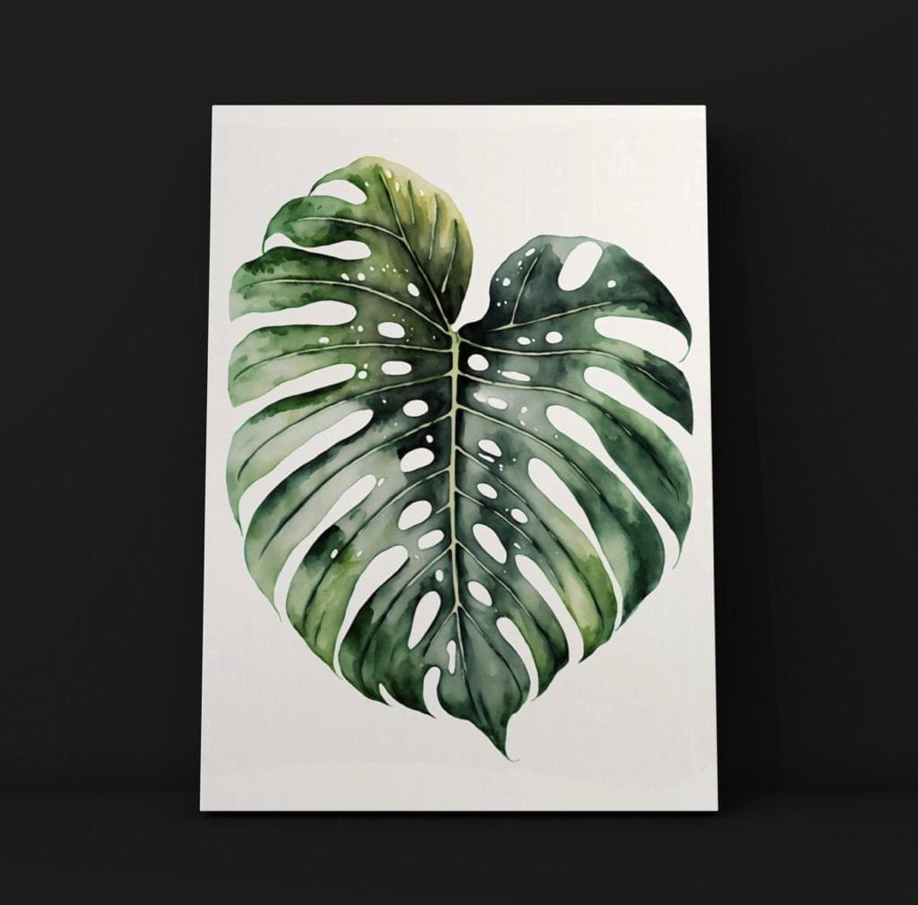 Cuadro Botánica: HOJA NÓRDICA  3