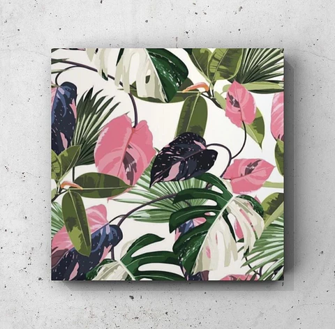 Cuadro Botánica: PRIMAVERA ROSA